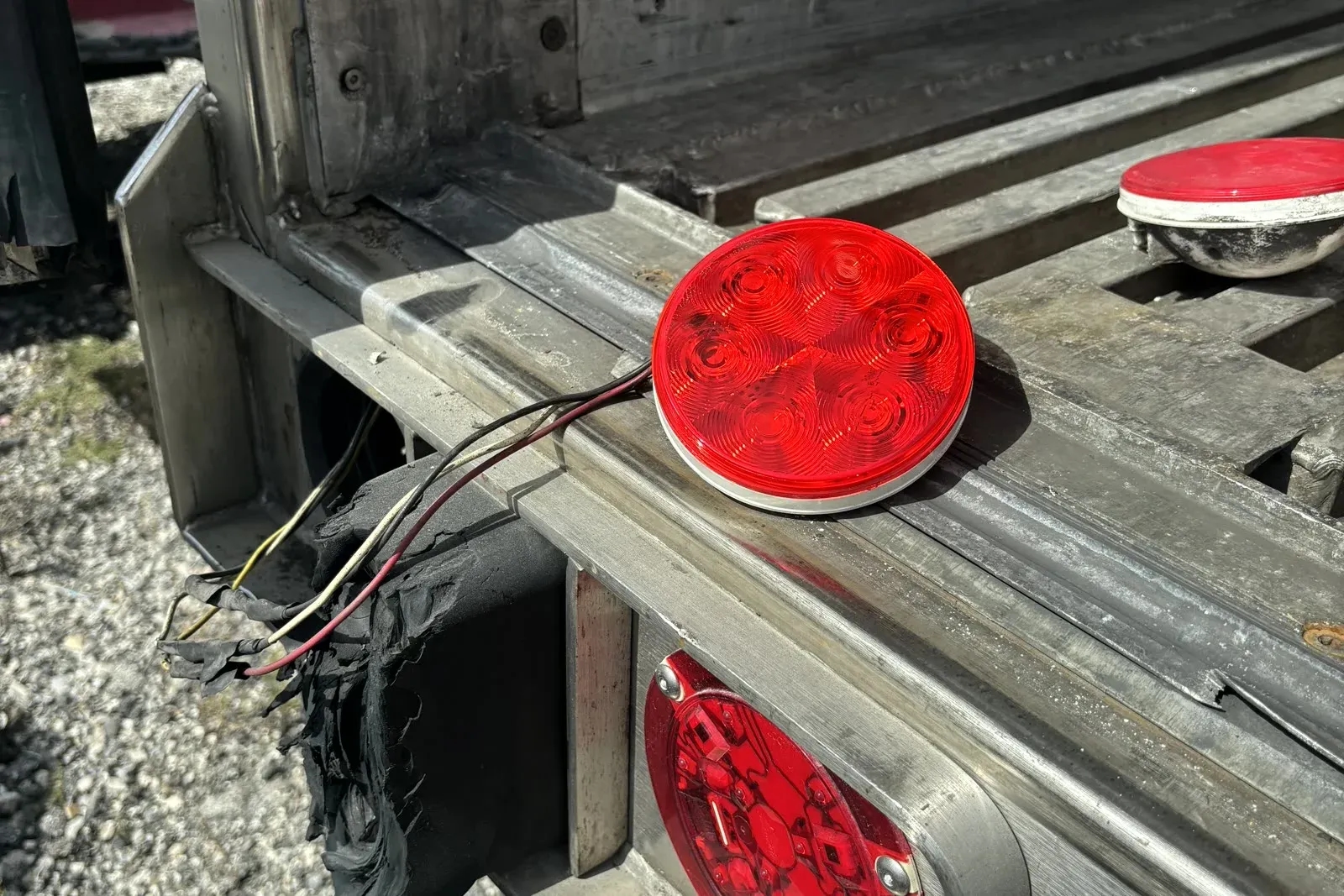 Tail-light tracker · wired install